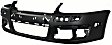 3-Piece Kit, Front Primed Bumper Cover, CAPA Certified, Includes (1) Bumper Cover and (2) Fender