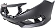 2018 Honda Civic LX - 3-Piece Kit Front Primed Bumper Cover,  North America Built Vehicle, Sedan,  Includes (1) Bumper Cover and (2) Fender