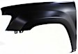 2005 Jeep Grand Cherokee - 3-Piece Kit Front Primed Bumper Cover,  Includes (1) Bumper Cover and (2) Fender