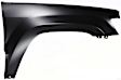 2005 Jeep Grand Cherokee - 3-Piece Kit Front Primed Bumper Cover,  Includes (1) Bumper Cover and (2) Fender