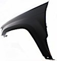 2005 Jeep Grand Cherokee - 3-Piece Kit Front Primed Bumper Cover,  Includes (1) Bumper Cover and (2) Fender