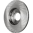 Front Brake Disc and Pad Kit, Plain Surface 4 Lugs 280.92 mm Organic Pro-Line Series