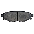 2-Wheel Set Brake Disc and Pad Kit, Plain Surface 5 Lugs 285.5 mm Ceramic Pro-Line Series, Includes (2) Brake Disc and (1) Brake Pad Set