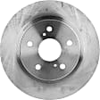 2-Wheel Set Rear Brake Disc and Pad Kit, Plain Surface 5 Lugs 278.89 mm Ceramic Pro-Line Series, Includes (2) Brake Disc and (1) Brake Pad Set