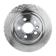 2015 Volvo V60 - 4-Piece Kit Rear Brake Disc and Pad Kit, Plain Surface, 5 Lugs, 302.01 mm, Organic, 3.0L 6Cyl, Pro-Line Series  Includes (2) Brake Disc and (1) Brake Pad Set