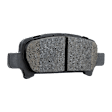 4-Wheel Set Front and Rear Brake Disc and Pad Kit, Plain Surface 5 Lugs Front-276.86 mm/Rear-265.43 mm Ceramic Pro-Line Series, Includes (2) Brake Pad Set and (4) Brake Disc