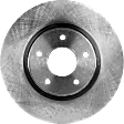 4-Wheel Set Front and Rear Brake Disc and Pad Kit, Plain Surface 5 Lugs Front-276.86 mm/Rear-265.43 mm Ceramic Pro-Line Series, Includes (2) Brake Pad Set and (4) Brake Disc