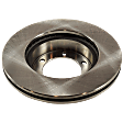 1993-1998 Toyota T100 - 2-Wheel Set Front Brake Disc and Pad Kit, Plain Surface 6 Lugs 290.58 mm Ceramic Pro-Line Series, Includes (2) Brake Disc and (1) Brake Pad Set