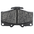 1993-1998 Toyota T100 - 2-Wheel Set Front Brake Disc and Pad Kit, Plain Surface 6 Lugs 290.58 mm Ceramic Pro-Line Series, Includes (2) Brake Disc and (1) Brake Pad Set