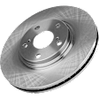 2004 Toyota Camry - 2-Wheel Set Front Brake Disc and Pad Kit, Plain Surface, 5 Lugs, 295.91 mm, Ceramic, 3.3L 6Cyl, Pro-Line Series Includes (2) Disc and (1) Pad Set