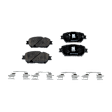 2004 Toyota Camry - 2-Wheel Set Front Brake Disc and Pad Kit, Plain Surface, 5 Lugs, 295.91 mm, Ceramic, 3.3L 6Cyl, Pro-Line Series Includes (2) Disc and (1) Pad Set