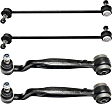 4-Piece Kit Front, Driver and Passenger Side, Lower, Frontward Control Arm, includes Sway Bar Links