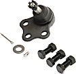 6-Piece Kit Front, Driver and Passenger Side Suspension Kit, Includes (2) Ball Joint and (4) Tie Rod End