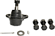 6-Piece Kit Front, Driver and Passenger Side Suspension Kit, Includes (2) Ball Joint and (4) Tie Rod End