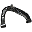 6-Piece Kit Front, Driver and Passenger Side, Upper Control Arm Kit, Includes (2) Control Arm and (4) Tie Rod End