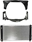 2001 Chevrolet S10 - 3-Piece Kit Radiator, Automatic Transmission, 4.3L 6Cyl,  Includes (2) Fan Shroud and (1) Radiator