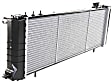 2-Piece Kit Radiator, 6 Cyl., 4.0L Engine, Aluminum Core, Plastic Tank, Includes (1) Fan Shroud and (1) Radiator