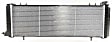 2-Piece Kit Radiator, 6 Cyl., 4.0L Engine, Aluminum Core, Plastic Tank, Includes (1) Fan Shroud and (1) Radiator