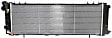2-Piece Kit Radiator, 6 Cyl., 4.0L Engine, Aluminum Core, Plastic Tank, Includes (1) Fan Shroud and (1) Radiator