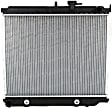2-Piece Kit Radiator, 3.5L/3.7L Engines, Aluminum Core, Plastic Tank, Includes (1) Fan Shroud and (1) Radiator