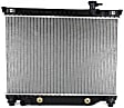2002-2006 GMC Envoy XL - 2-Piece Kit Radiator, 4.2L Engine, Aluminum Core, Plastic Tank, Includes (1) Fan Shroud and (1) Radiator