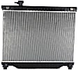 2002-2006 GMC Envoy XL - 2-Piece Kit Radiator, 4.2L Engine, Aluminum Core, Plastic Tank, Includes (1) Fan Shroud and (1) Radiator