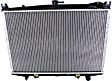 1993 Nissan D21 - 2-Piece Kit Radiator, RWD, Automatic Transmission, Heavy Duty Cooling, 2.4L 4Cyl,  Includes (1) Fan Shroud and (1) Radiator