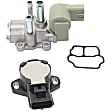 2-Piece Kit Throttle Position Sensor, Includes (1) Idle Control Valve and (1) Throttle Position Sensor