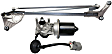 2-Piece Kit Front Wiper Motor, New, Includes (1) Wiper Linkage and (1) Wiper Motor