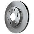2011 Chevrolet Silverado 1500 - 4-Piece Kit Front Brake Disc and Pad Kit, Plain Surface, 6 Lugs, 329.95 mm, Ceramic, 4.8L 8Cyl, Pro-Line Series  Includes (2) Brake Disc and (1) Brake Pad Set