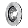 8-Piece Kit Front and Rear Brake Disc and Pad Kit, Plain Surface, 5 Lugs, Ceramic, Pro-Line Series, Includes (4) Brake Disc and (2) Brake Pad Set