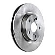 8-Piece Kit Front and Rear Brake Disc and Pad Kit, Plain Surface, 5 Lugs, Ceramic, Pro-Line Series, Includes (4) Brake Disc and (2) Brake Pad Set