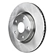 8-Piece Kit Front and Rear Brake Disc and Pad Kit, Plain Surface, 5 Lugs, Ceramic, Pro-Line Series, Includes (4) Brake Disc and (2) Brake Pad Set