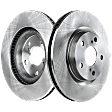 2015 Lexus ES350 - 4-Wheel Set Front and Rear Brake Disc and Pad Kit, Plain Surface, 5 Lugs, Front-295.91 mm/Rear-280.92 mm, Ceramic, 3.5L 6Cyl, Pro-Line Series  Includes (4) Disc and (2) Pad Set