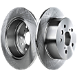 2015 Lexus ES350 - 4-Wheel Set Front and Rear Brake Disc and Pad Kit, Plain Surface, 5 Lugs, Front-295.91 mm/Rear-280.92 mm, Ceramic, 3.5L 6Cyl, Pro-Line Series  Includes (4) Disc and (2) Pad Set