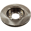2006 Lincoln Mark LT - 8-Piece Kit Front and Rear Brake Disc and Pad Kit, Plain Surface, 6 Lugs, Front-Ceramic/Rear-Semi-Metallic, 4WD,  6 Lug, 5.4L 8Cyl, Pro-Line Series  Includes (4) Brake Disc and (2) Brake Pad Set