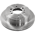 2006 Lincoln Mark LT - 8-Piece Kit Front and Rear Brake Disc and Pad Kit, Plain Surface, 6 Lugs, Front-Ceramic/Rear-Semi-Metallic, 4WD,  6 Lug, 5.4L 8Cyl, Pro-Line Series  Includes (4) Brake Disc and (2) Brake Pad Set