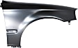 2-Piece Kit, Front Primed Bumper Cover, Includes (1) Bumper Cover and (1) Fender