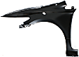 2006-2008 Honda Civic - 2-Piece Kit, Front Primed Bumper Cover, Includes (1) Bumper Cover and (1) Fender