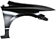 2006-2008 Honda Civic - 2-Piece Kit, Front Primed Bumper Cover, Includes (1) Bumper Cover and (1) Fender