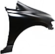 2-Piece Kit, Front Primed Bumper Cover, Includes (1) Bumper Cover and (1) Fender