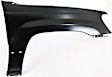 2-Piece Kit, Front Textured Bumper Cover, Includes (1) Bumper Cover and (1) Fender