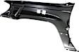 2-Piece Kit, Front Textured Bumper Cover, Includes (1) Bumper Cover and (1) Fender