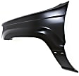 2-Piece Kit, Front Primed Bumper Cover, Includes (1) Bumper Cover and (1) Fender
