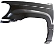 2-Piece Kit, Front Primed Bumper Cover, Includes (1) Bumper Cover and (1) Fender
