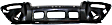2002 Jeep Liberty - 2-Piece Kit Front Primed Bumper Cover, Includes (1) Bumper Cover and (1) Fender