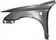 2-Piece Kit, Front, Passenger Side Fender, Includes (1) Bumper Cover and (1) Fender