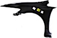 2008 Honda Civic - 2-Piece Kit Front Primed Bumper Cover, Sedan, CAPA Certified Includes (1) Bumper Cover and (1) Fender