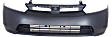 2008 Honda Civic - 2-Piece Kit Front Primed Bumper Cover, Sedan, CAPA Certified Includes (1) Bumper Cover and (1) Fender