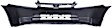 2008 Honda Civic - 2-Piece Kit Front Primed Bumper Cover, Sedan, CAPA Certified Includes (1) Bumper Cover and (1) Fender